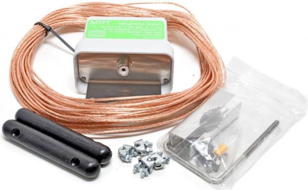 Langdrahtantenne 1_8-30 MHz mit Balun Laenge 40m